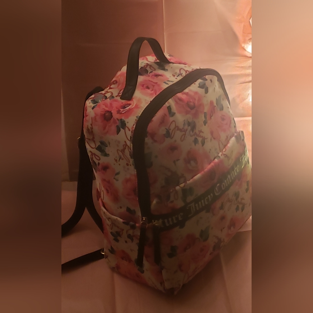 **NEW** 🌸Pink Floral🌸 Juicy Couture Backpack